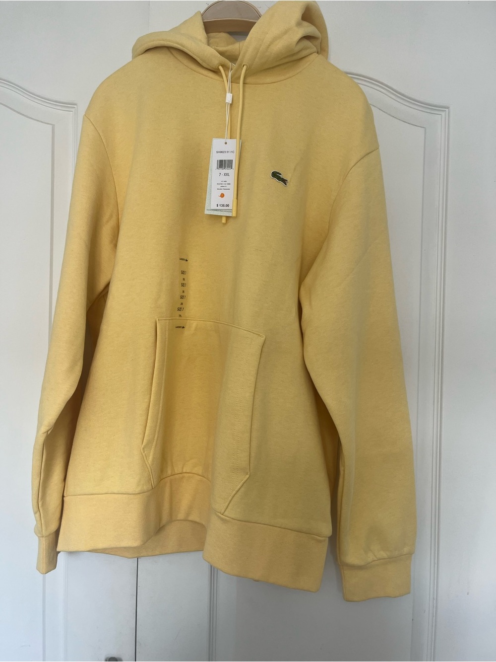 Lacoste hoodie COTTON 84 sizeXXL